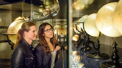 Globe Museum & Pichler Globes invite curiosity and people to contemplate their place in the world (Credit: Globe Museum & Pichler)