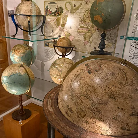 Maggie Downs Globes reveal as much about what humans know as what they don't know (Credit: Maggie Downs)