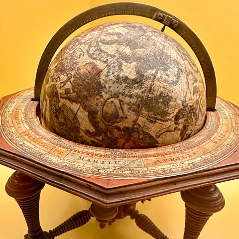 Maggie Downs The museum's 220 rare globes show how humans have imagined the Earth and heavens (Credit: Maggie Downs)